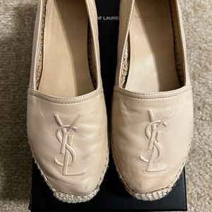 Nude leather YSL Espadrilles size 35